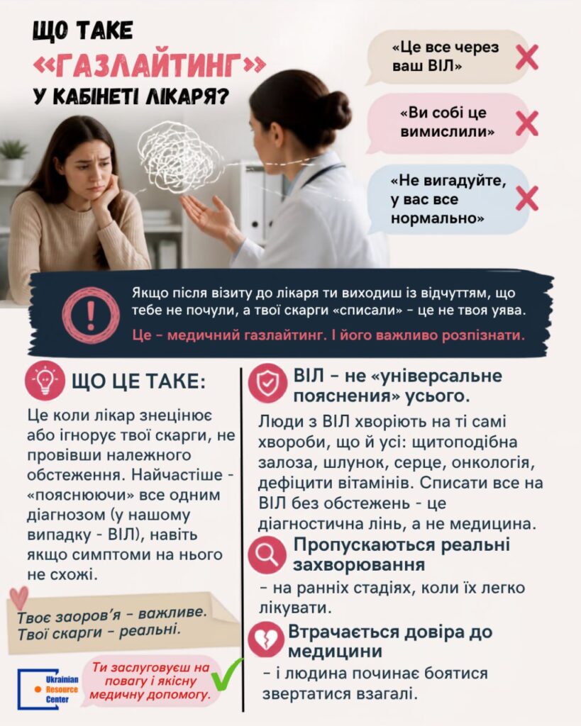 Що таке «газлайтинг» у кабінеті лікаря?
